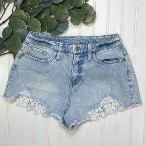 Wild Fable Light Wash denim cut-offs